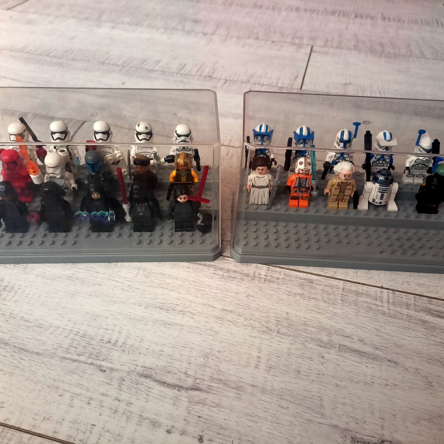 Gablota 2szt. Witryna LEGO mini figurki