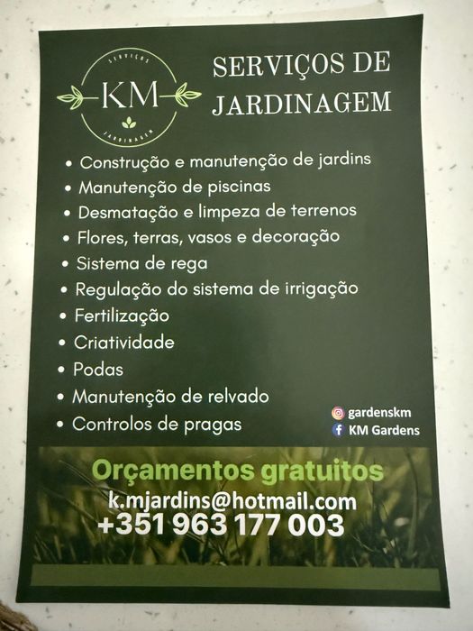 Construção de jardins