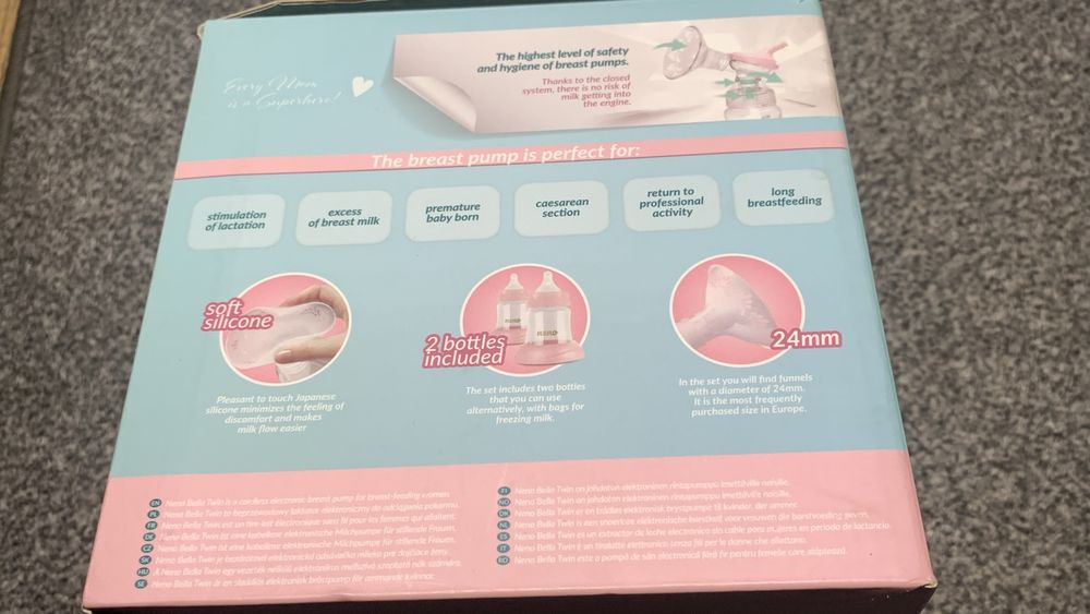Laktator neno bella twin plus gratisy