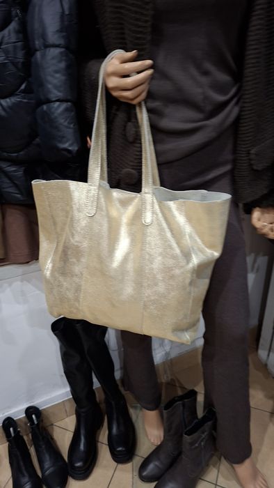 torebka skórzana stan bardzo dobry wymiary na zdjęciach