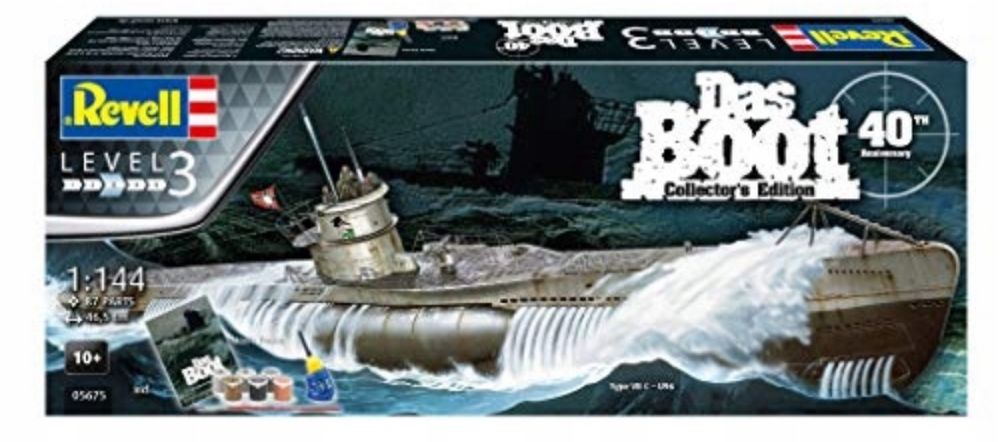 Model do sklejania upominkowy Revell 05675 Movie Set Das Boot