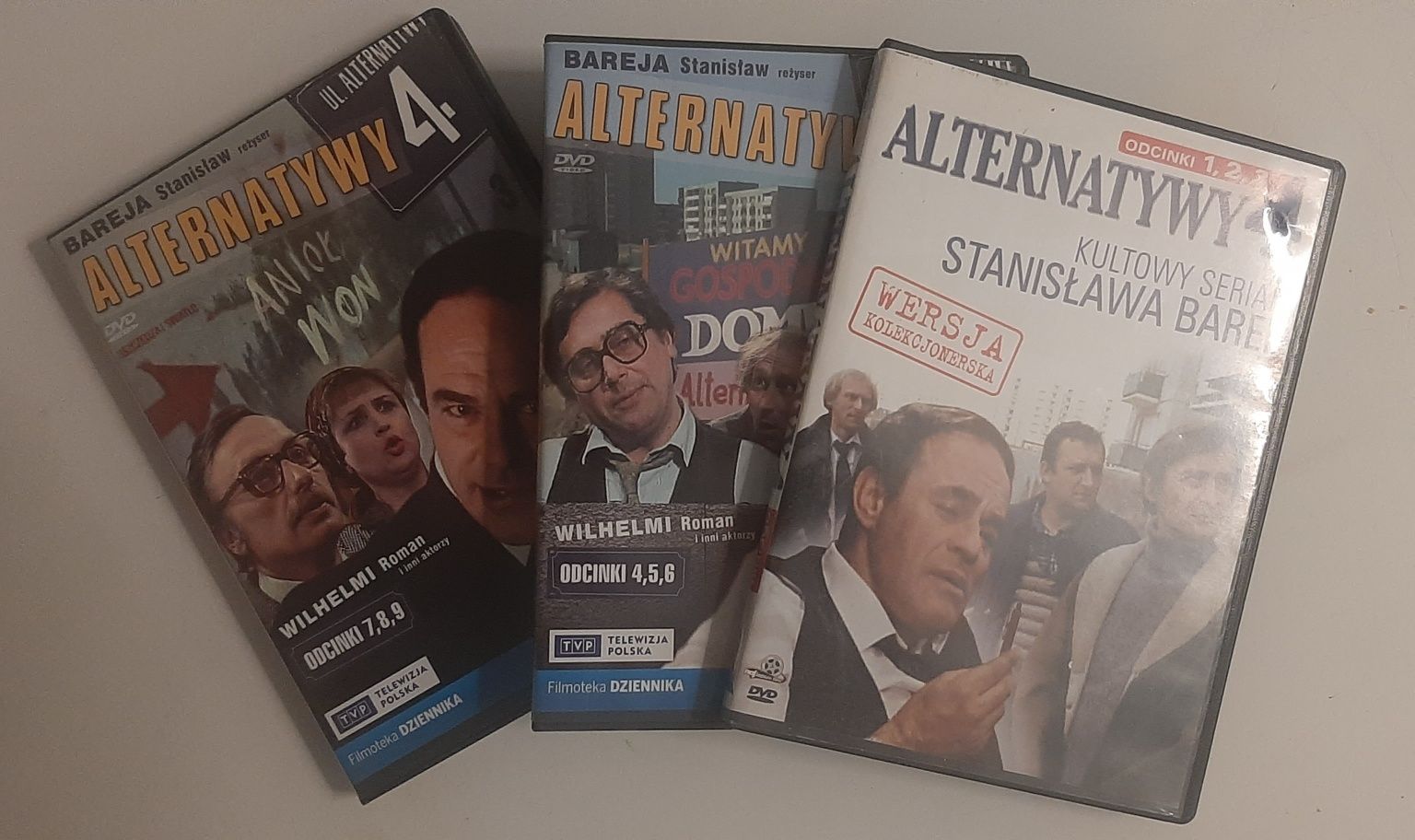 DVD serial Alternatywy 4 Stanisław Bareja + Roman Wilhelmi
