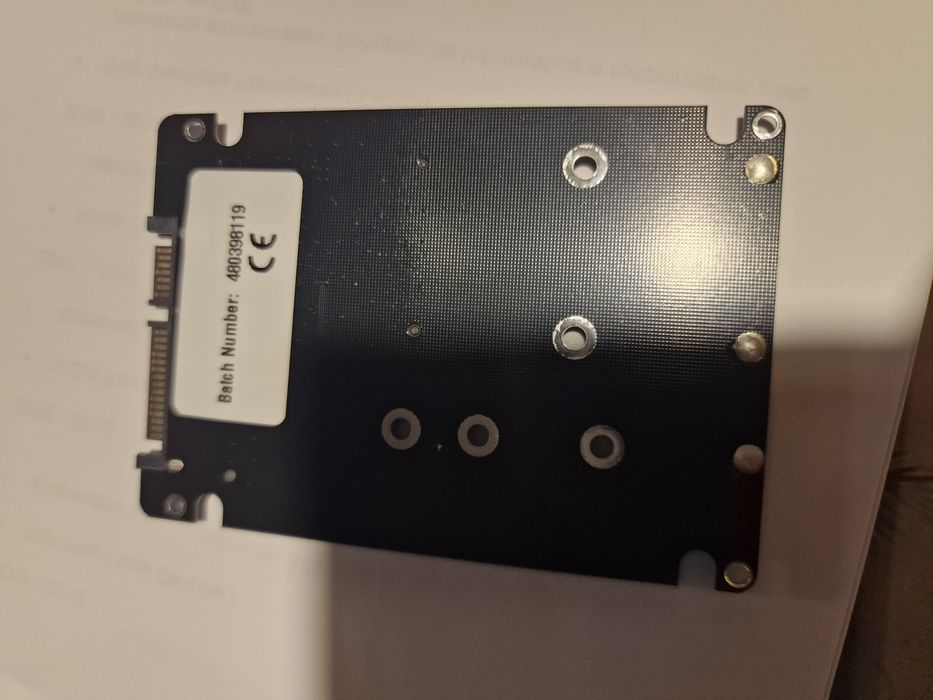 Adaptador M.2 NGFF para SATA 2.5" - NOVO