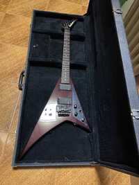 Jackson flying V com EMG e floydrose anos 90 Randy Rhoads