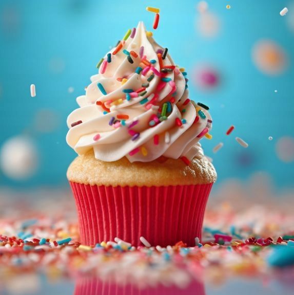 Posypka Cukrowa Owocowa - Wielokolorowa Mix Kolorów - 50G