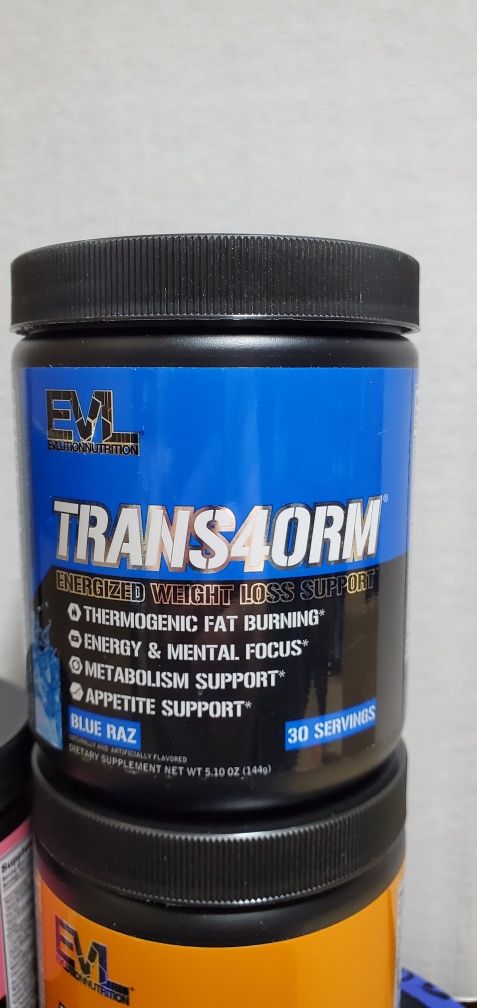 EVL Trans4orm Powder 30ser ( Жиросжигатель) сроки до конца 03.2024