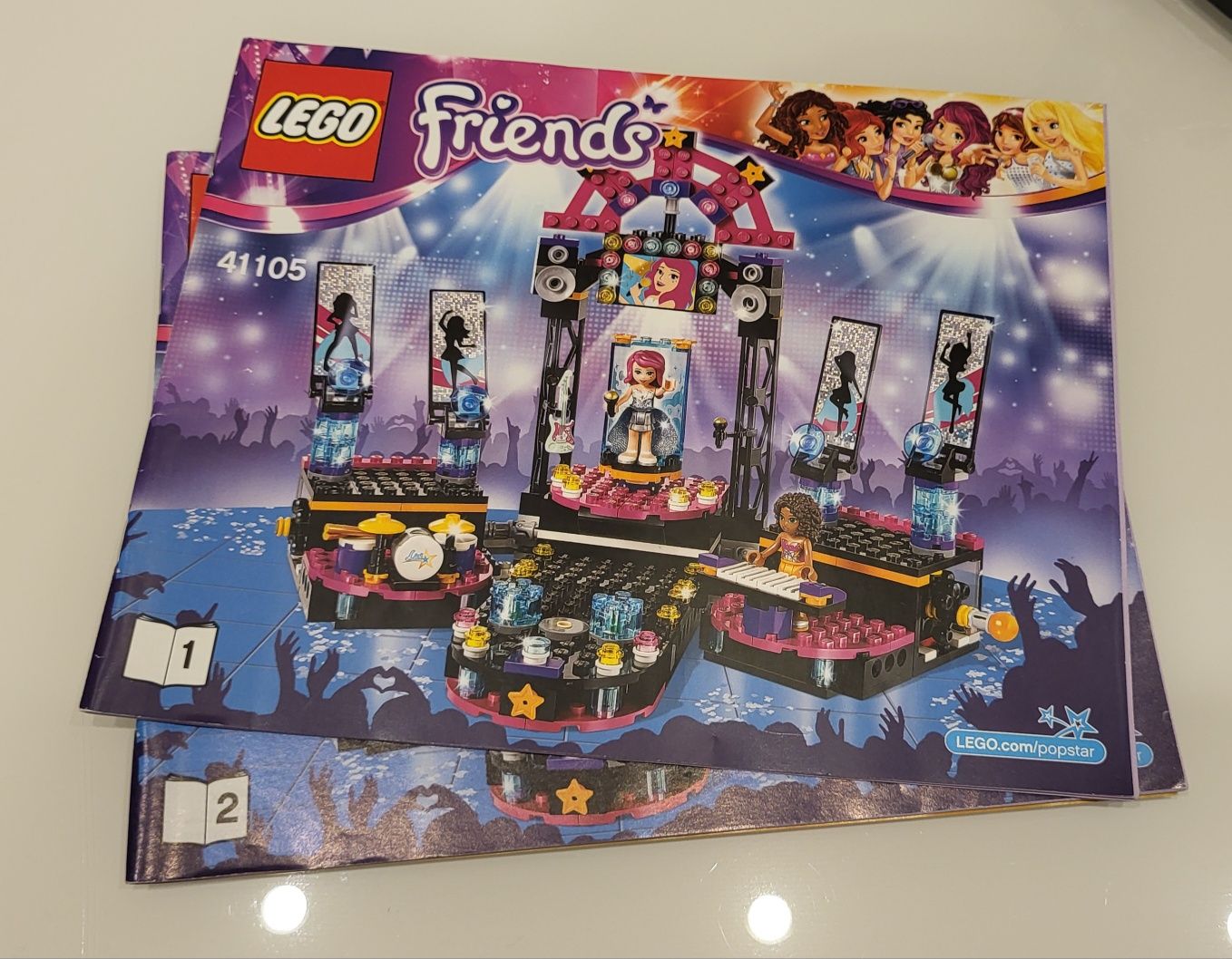 41105, Scena gwiazdy Pop, LEGO® Friends