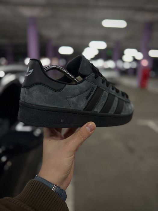 Чоловічі зимові кросівки Adidas Campus хутро