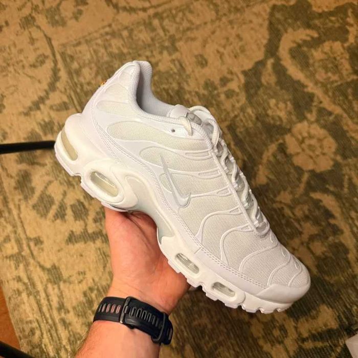Buty meskie Mokasyny Nike_Air_Max_TN_Plus_White R44
