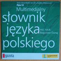 Multimedialny słownik języka polskiego na płycie CD