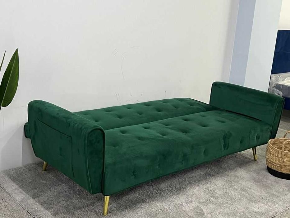 barato sofa cama verde envio gratis