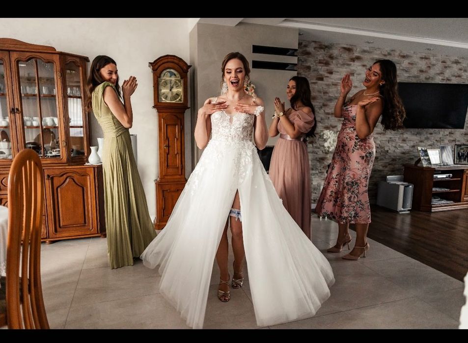 Suknia ślubna Miła Ma Wrocław ivory aiko na rozmiar M 168 cm