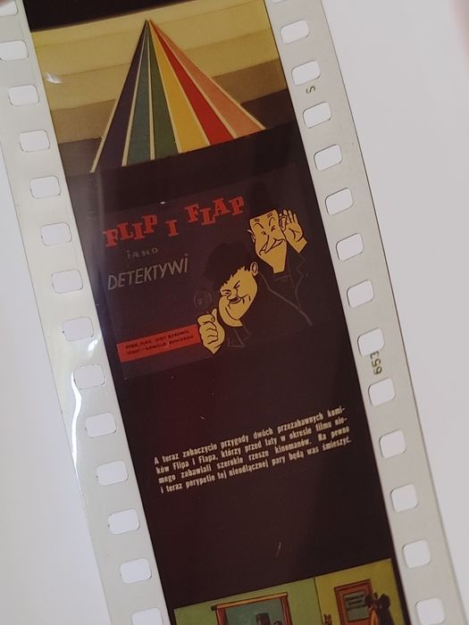 Bajka na rzutnik FLIP I FLAP JAKO DETEKTYWI bajki retro prl na kliszy