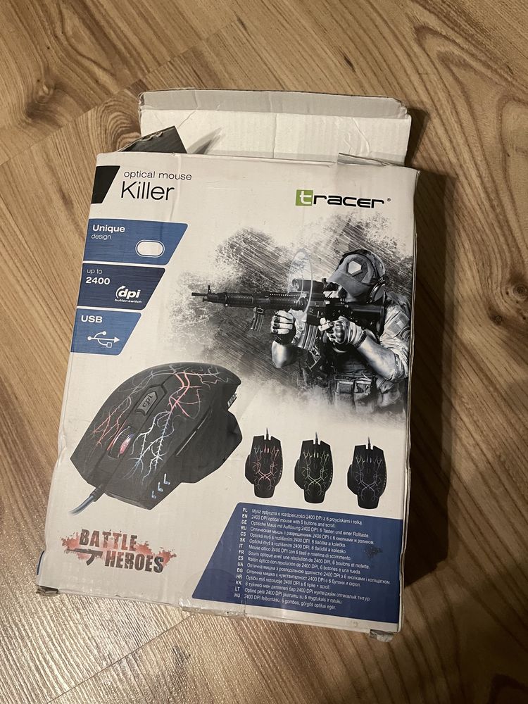 Myszka tracer killer optical mouse