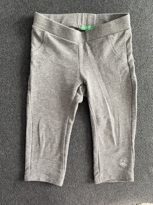 Ciepłe getry dresy Benetton r.86