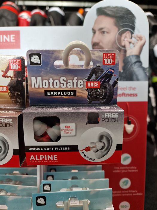 Zatyczki / stopery do uszu ALPINE MOTOSAFE RACE !!zobacz inne!!