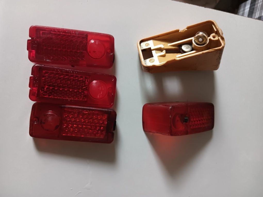 Stara lampka tylna rowerowa DDR