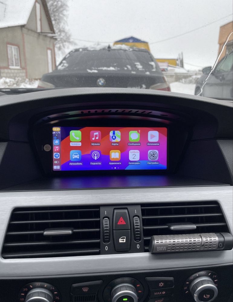 Штатна Android магнітола BMW е60 е61 e63 e64 e90 e91 e92 e93 Carplay