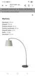 Lampa wędka ikea bez klosza