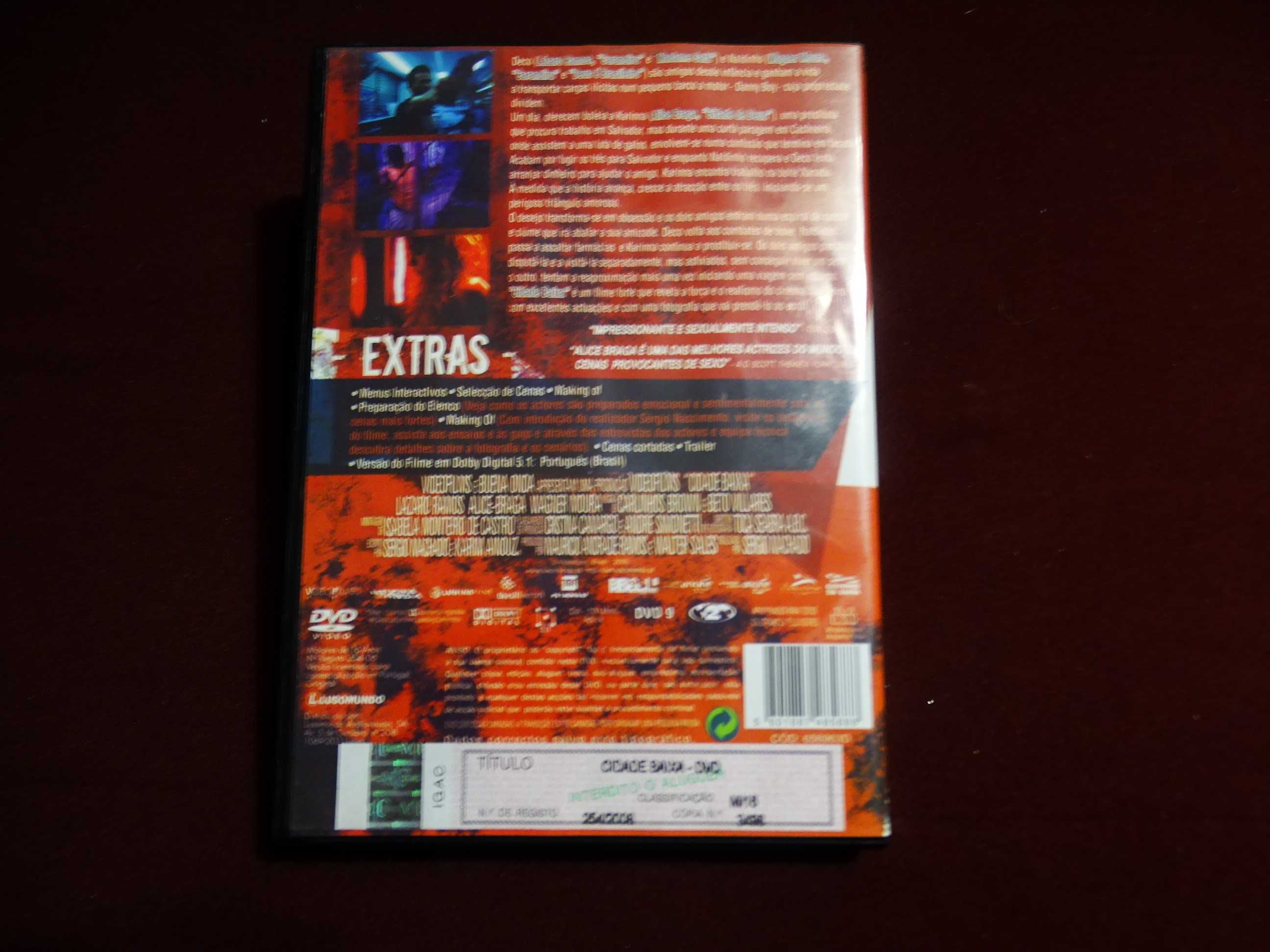 DVD-Cidade baixa-Sergio Machado