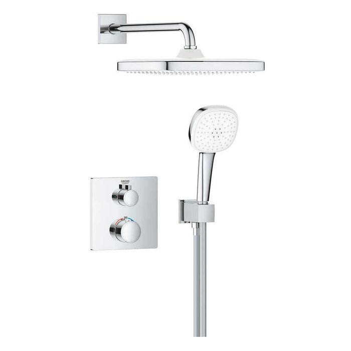 34871000 Grohe Grohtherm Душова система прихов. монтажу з термостатом