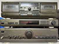Technics wieża wzmacniacz, deck i tuner