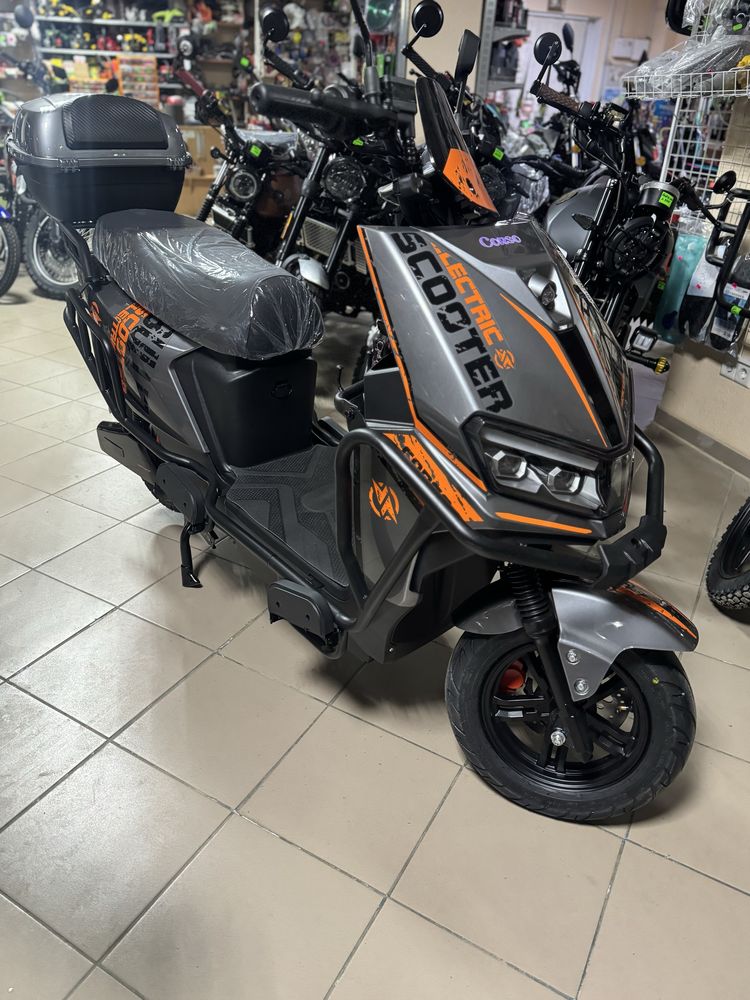 Електроскутер CORSO BULLET 72В 2000ват. Доставка