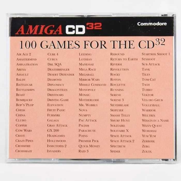 Now Games Thats What I Call Amiga CD32