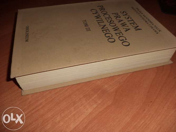 System Prawa Procesowego Cywilnego Tom 3 Ossolineum