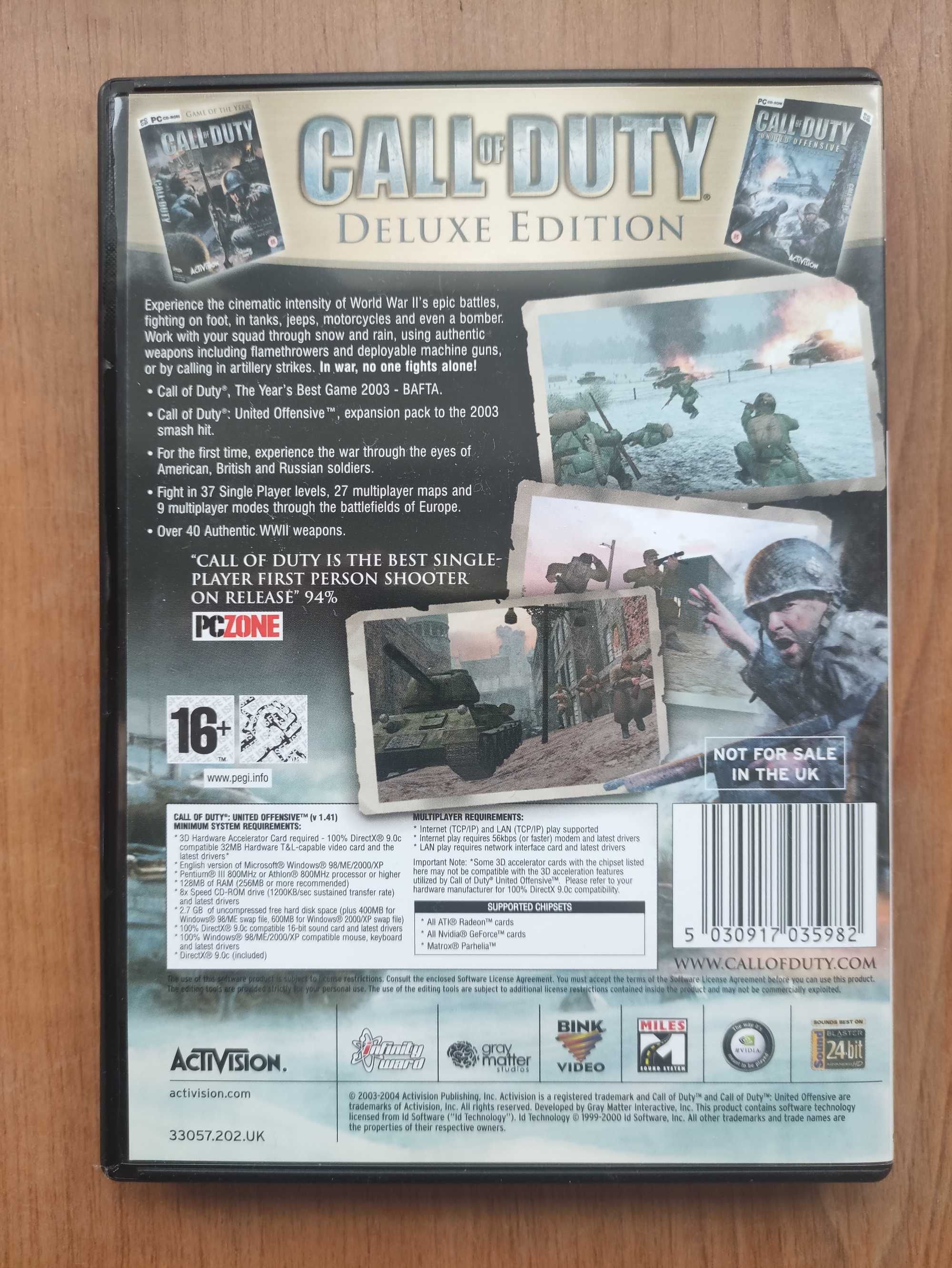 Call of Duty Deluxe Edition wersja PC