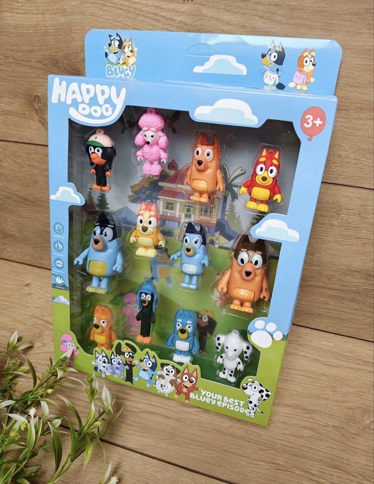 Figurki ruchome bluey