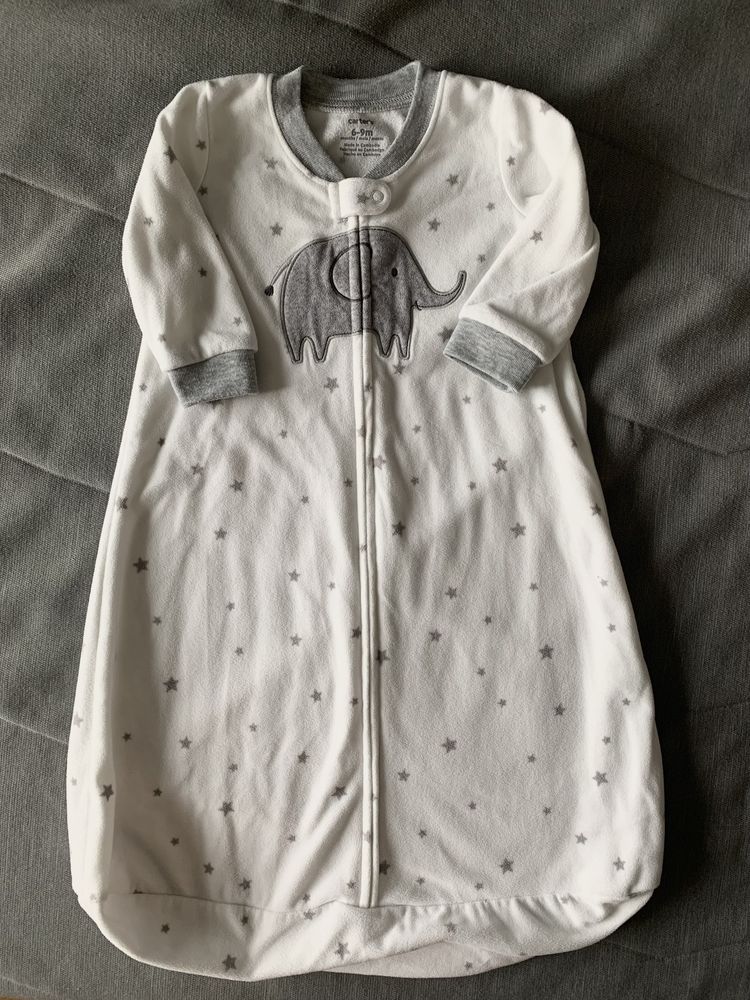 Флісовий спальник, кокон Carters 6-9 міс