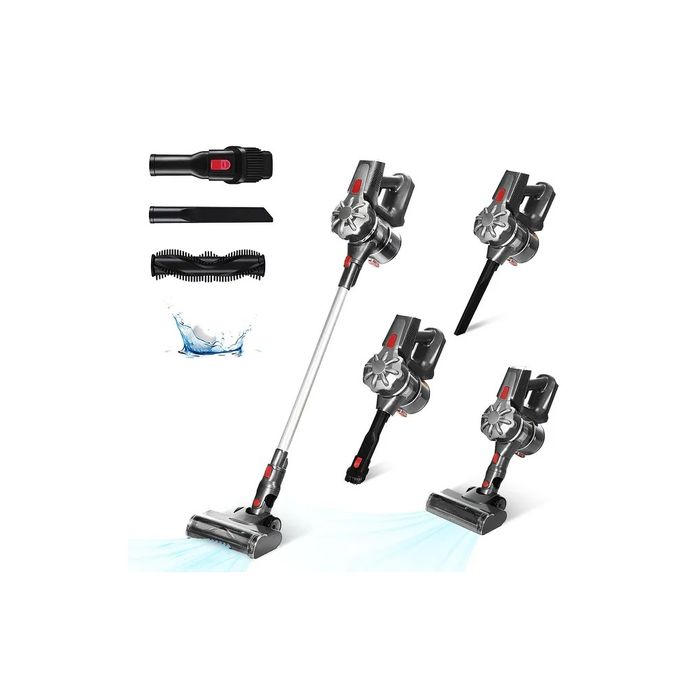 Aspirador Vertical 2 em 1 com Forte Sucção e Acessórios