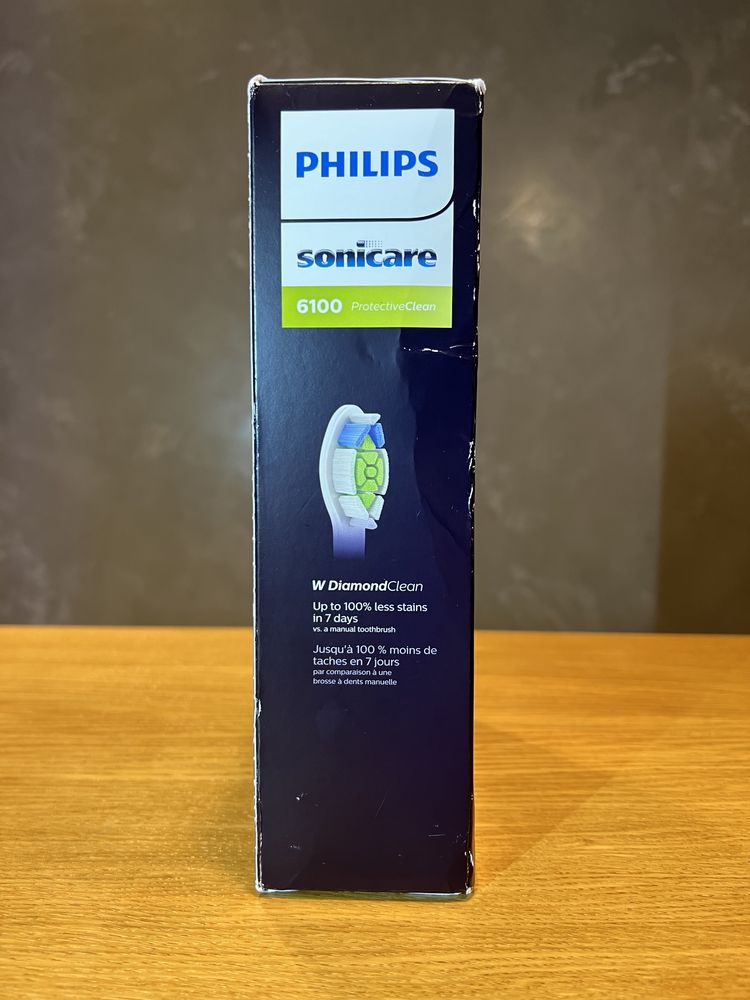 Philips Sonicare 6100 white зубна щітка HX6871/49