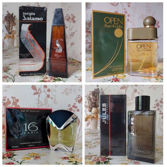 Lomani, Evaflor, Jeanne Arthes, Roger & Gallet, Geparlys, ZARA.