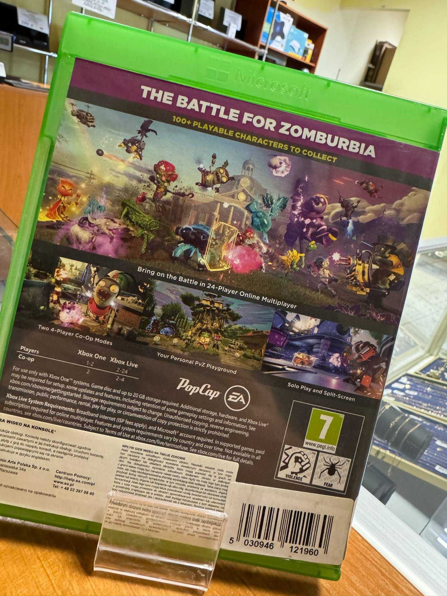 Gra PLANTS VS ZOMBIES GW2 Microsoft Xbox One