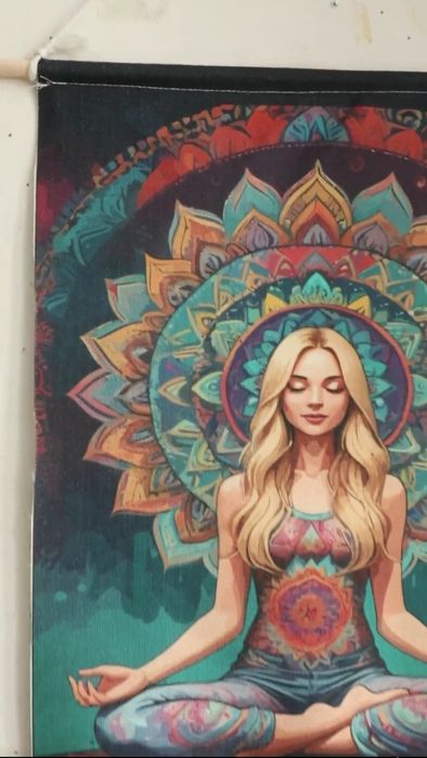 Tapeçaria de Parede Yoga