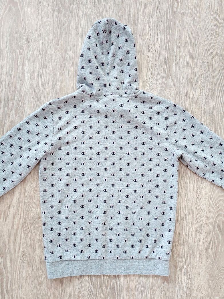 CHAMPION bluza z kapturem szara damska L