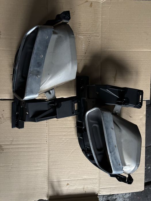 KOMPLET końcówka wydechu LEWA PRAWA AUDI A6 C7 4G0.253.825 N