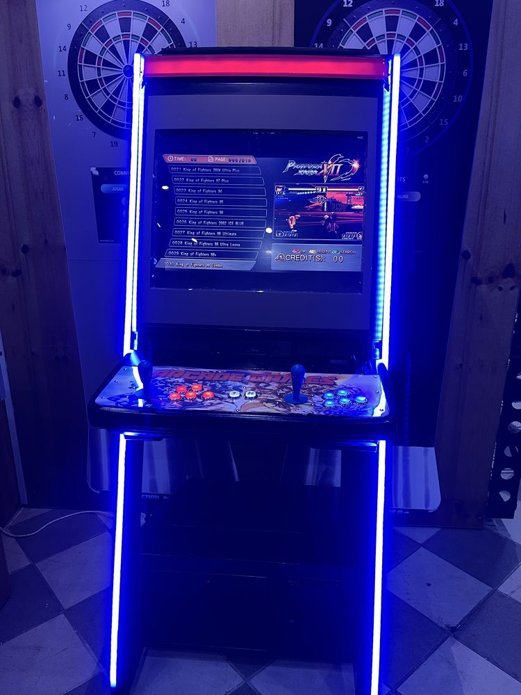 Arcade c/Leds com 3188 jogos
