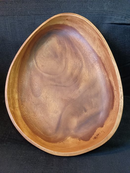 Fruteira / saladeira / prato de servir de acácia Área