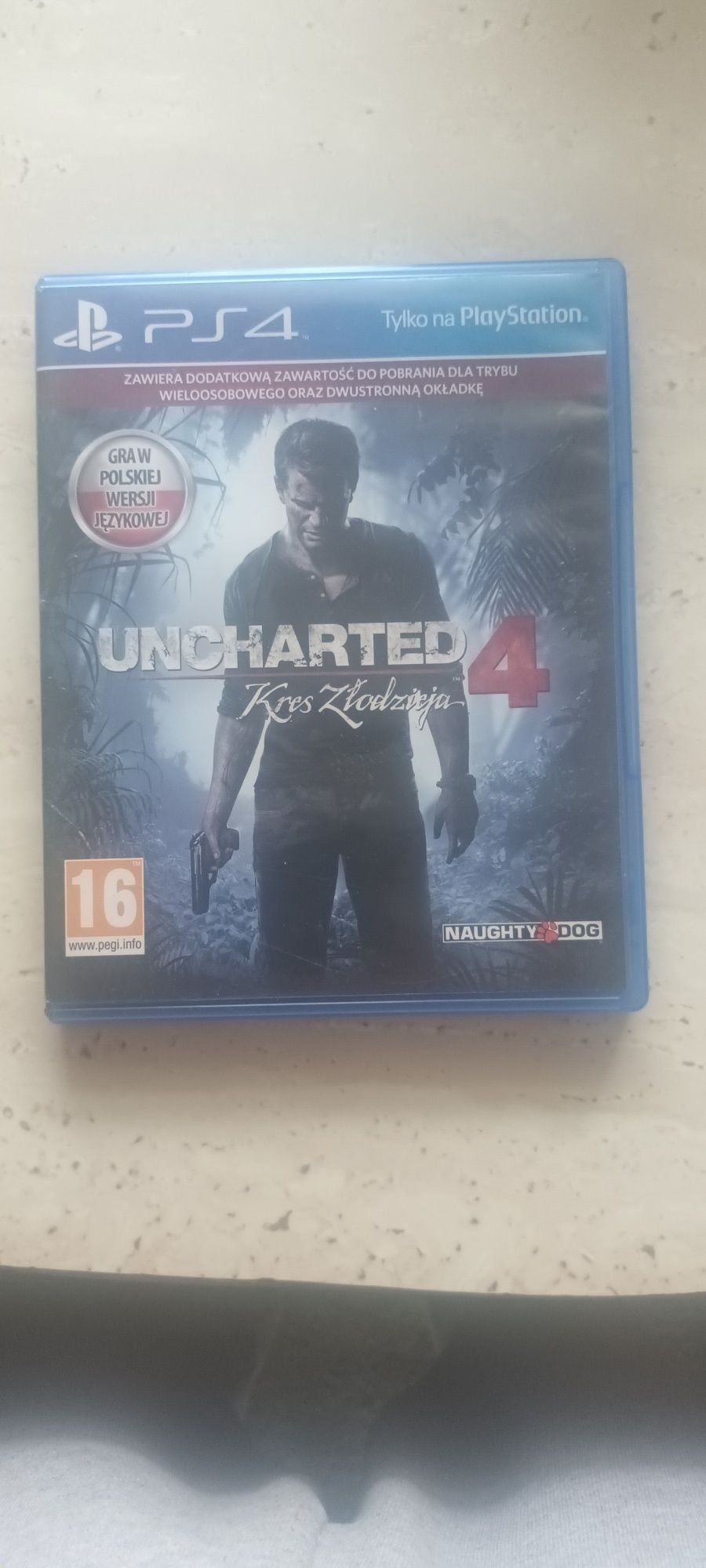 Uncharted 4  kres złodzieja  na ps4