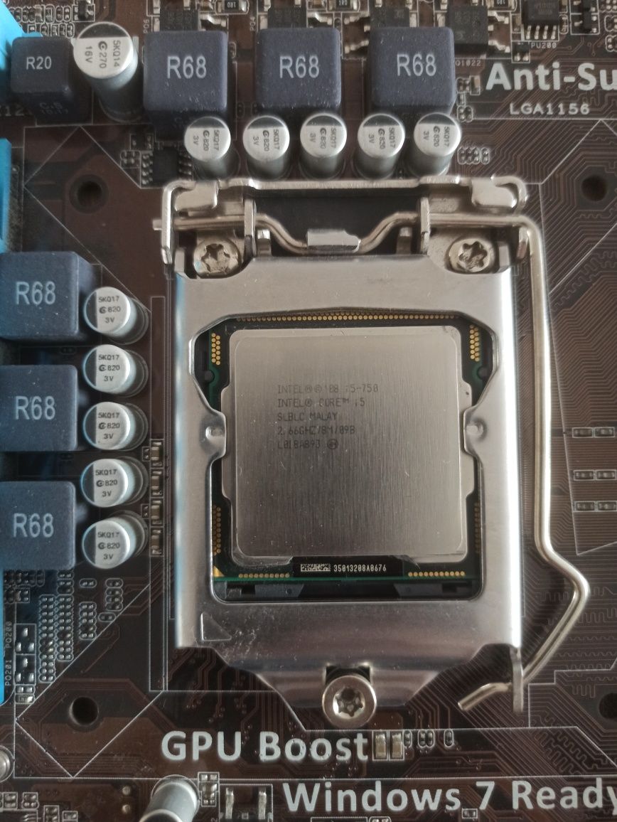 Płyta główna Asus P7H55-M + Procesor Intel i5