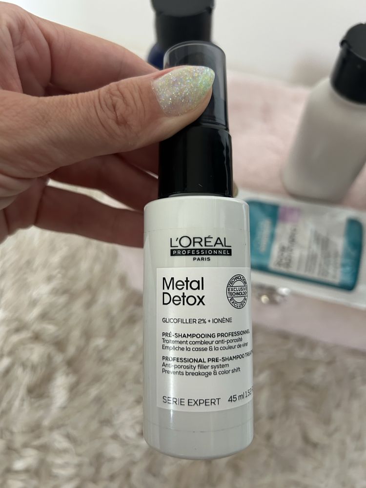 Zestaw do wlosow loreal metal detox serioxyl