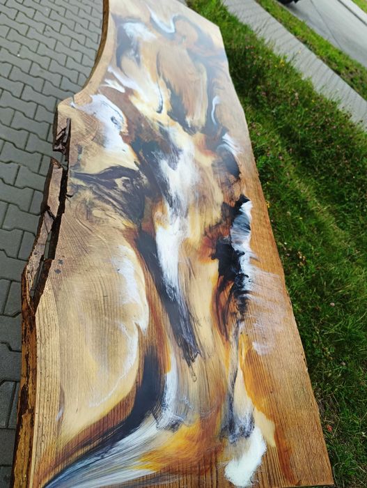 Stół dębowy monolit