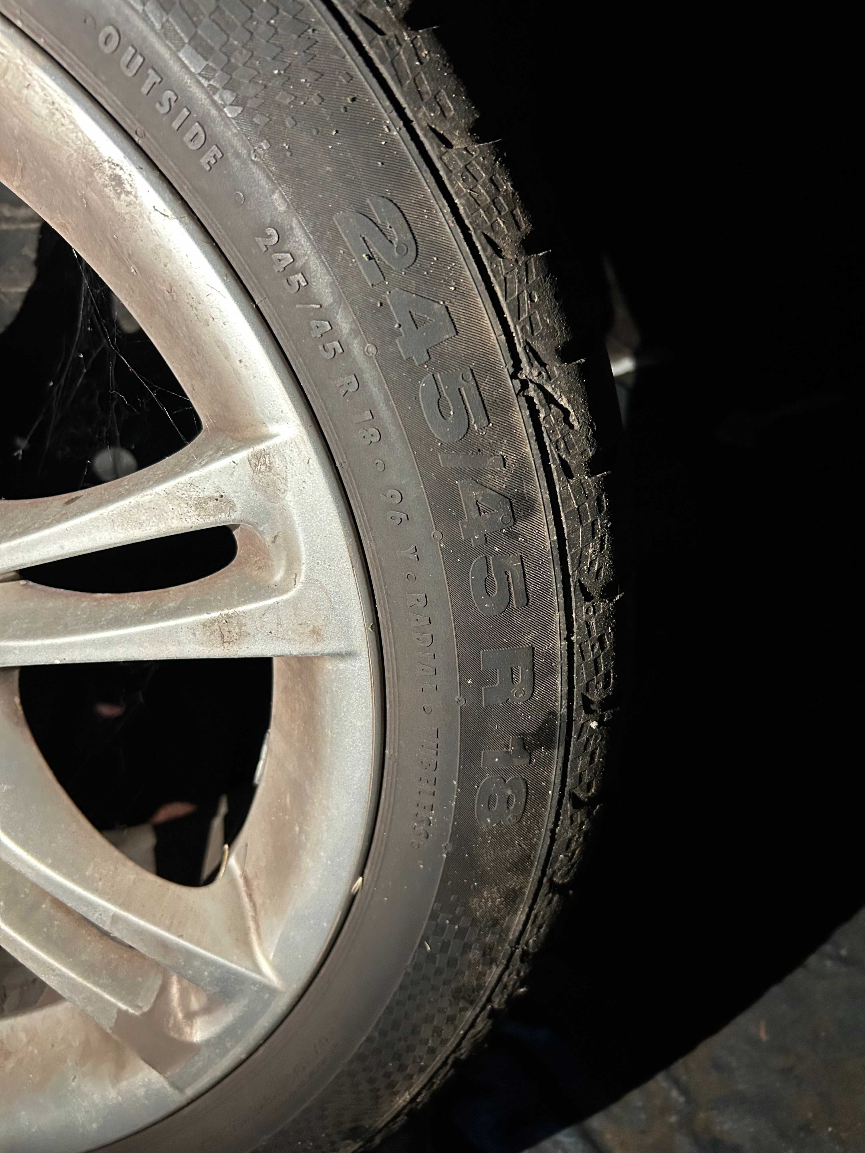 ALUFELGI + OPONY - BMW Mpakiet - 245/45 R18