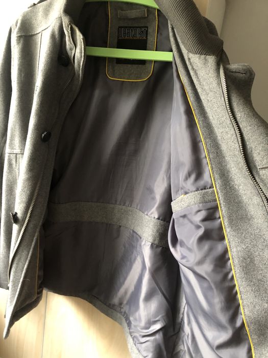 Welniana kurtka plaszcz c&a M L