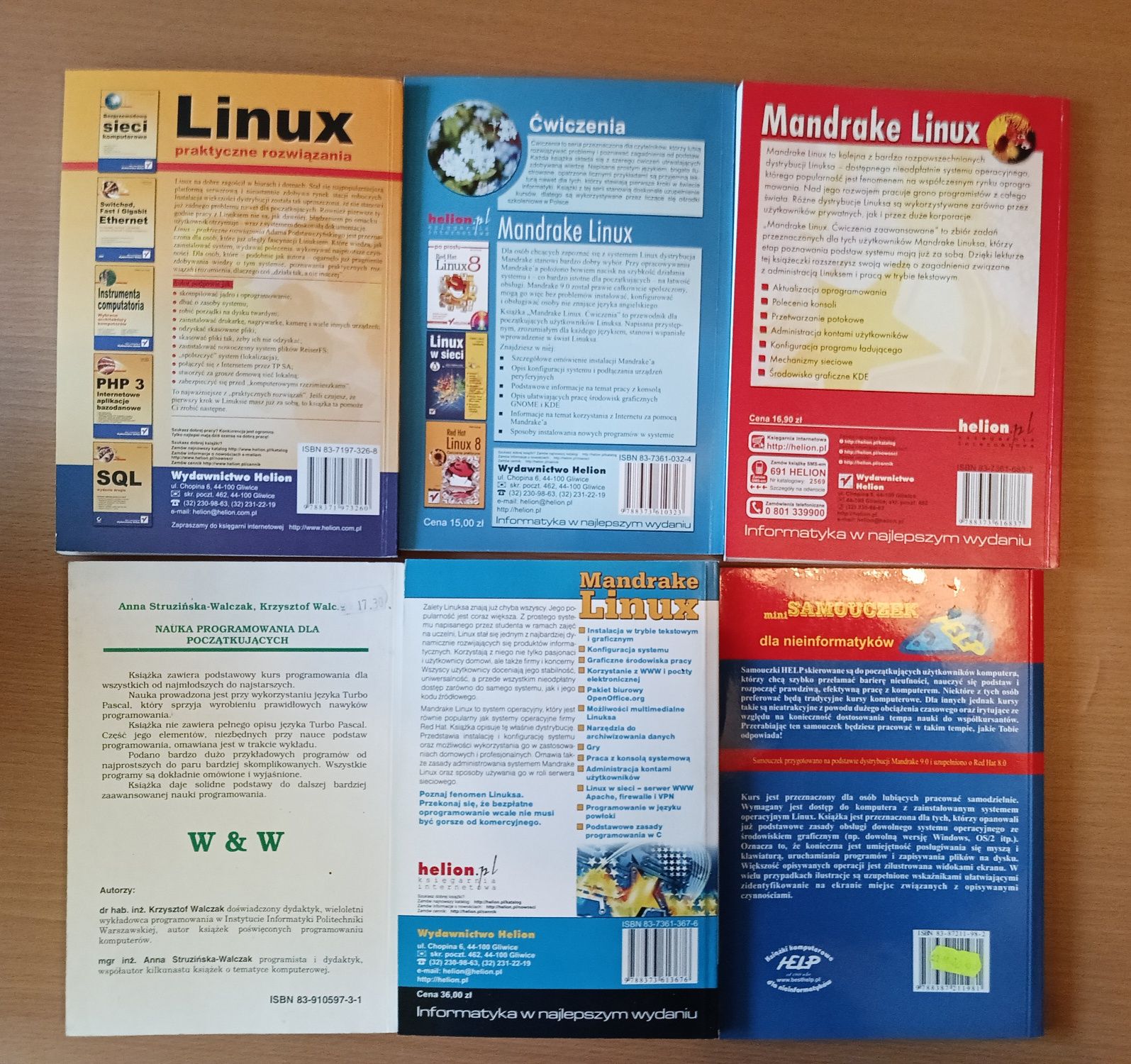 Książki Linux ćwiczenia rozwiązania możliwości +Nauka programowania