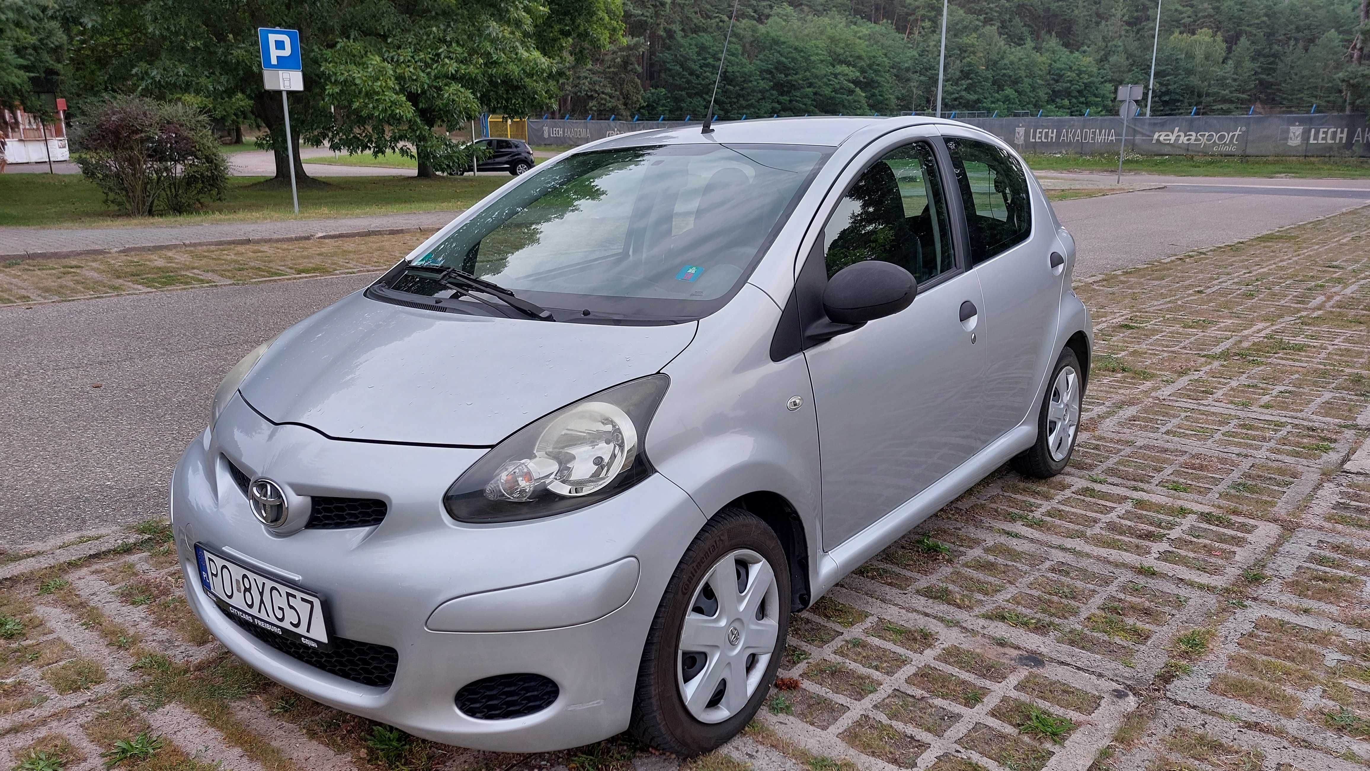 Toyota Aygo 2009 5-drzwiowa, klima, polski salon