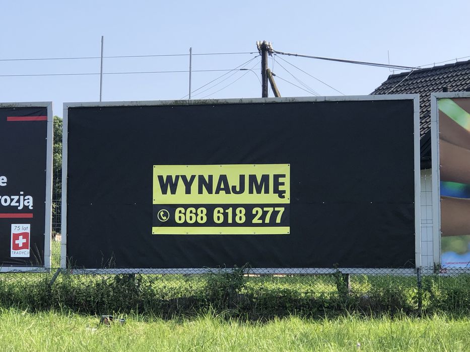 Wynajmę tablicę reklamową billboard reklama OKAZJA